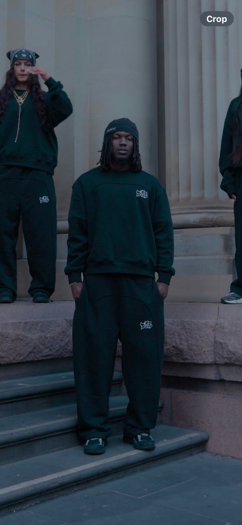 PANELLED TRACKSUIT SET