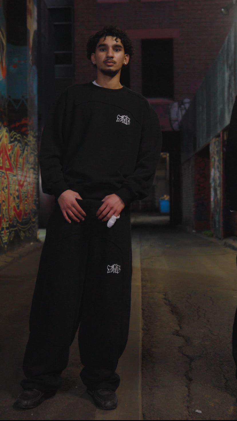 PANELLED TRACKSUIT SET