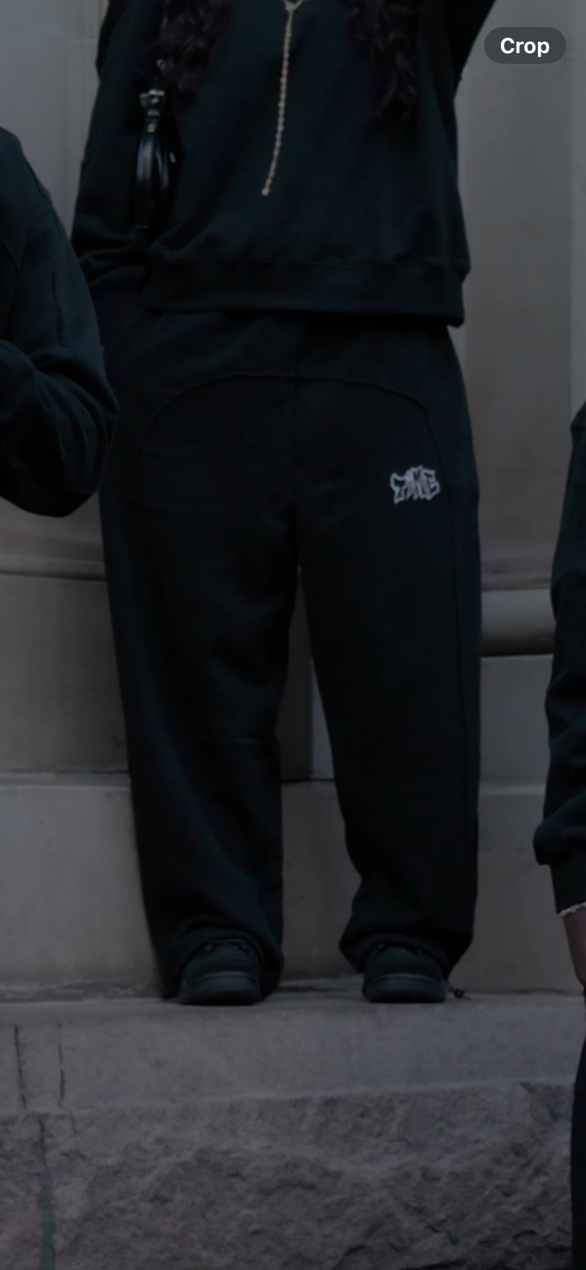 PANELLED BAGGY JOGGERS